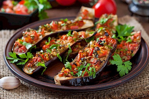 Melanzane con chimichurri