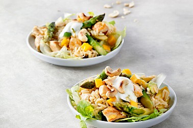 Salade de betterave au poulet