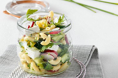 Chicorée-Salat mit Thon und Ei